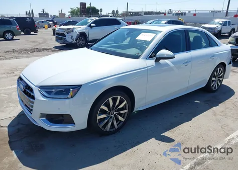 2021 Audi A4 Premium 40 Tfsi Quattro S Tronic из США, поврежденный, VIN WAUABAF40MN012945